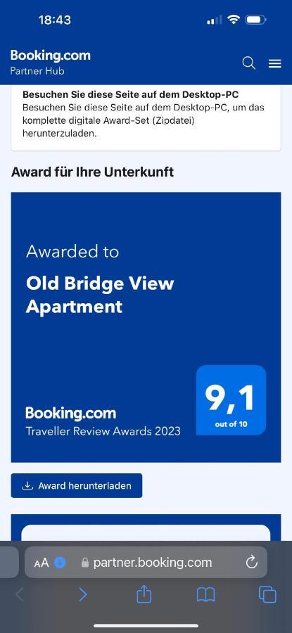Old Bridge View Apartment Heidelberg Exterior foto